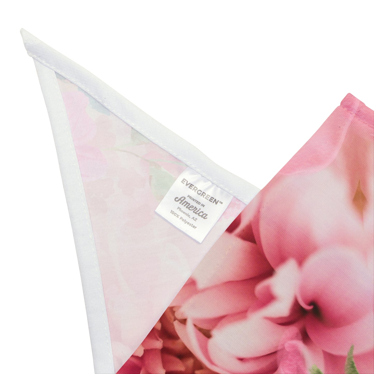 Classic Pink Floral "Flowergirl" Pet Bandana, Bridal Engagement Wedding Pet Fashions, Cat Lady Dog Mom Bride Groom Gift