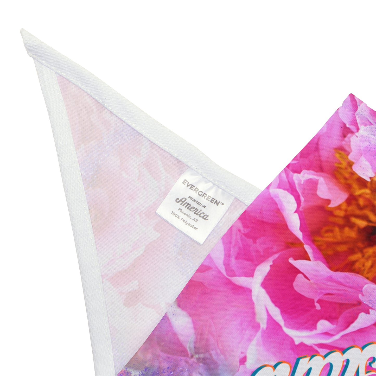 Colorful Floral "Bridal Assistant" Decorative Pet Bandana, Cat Dog Partywear, Engagement Wedding CatLady Dog Mom Gift For Bride