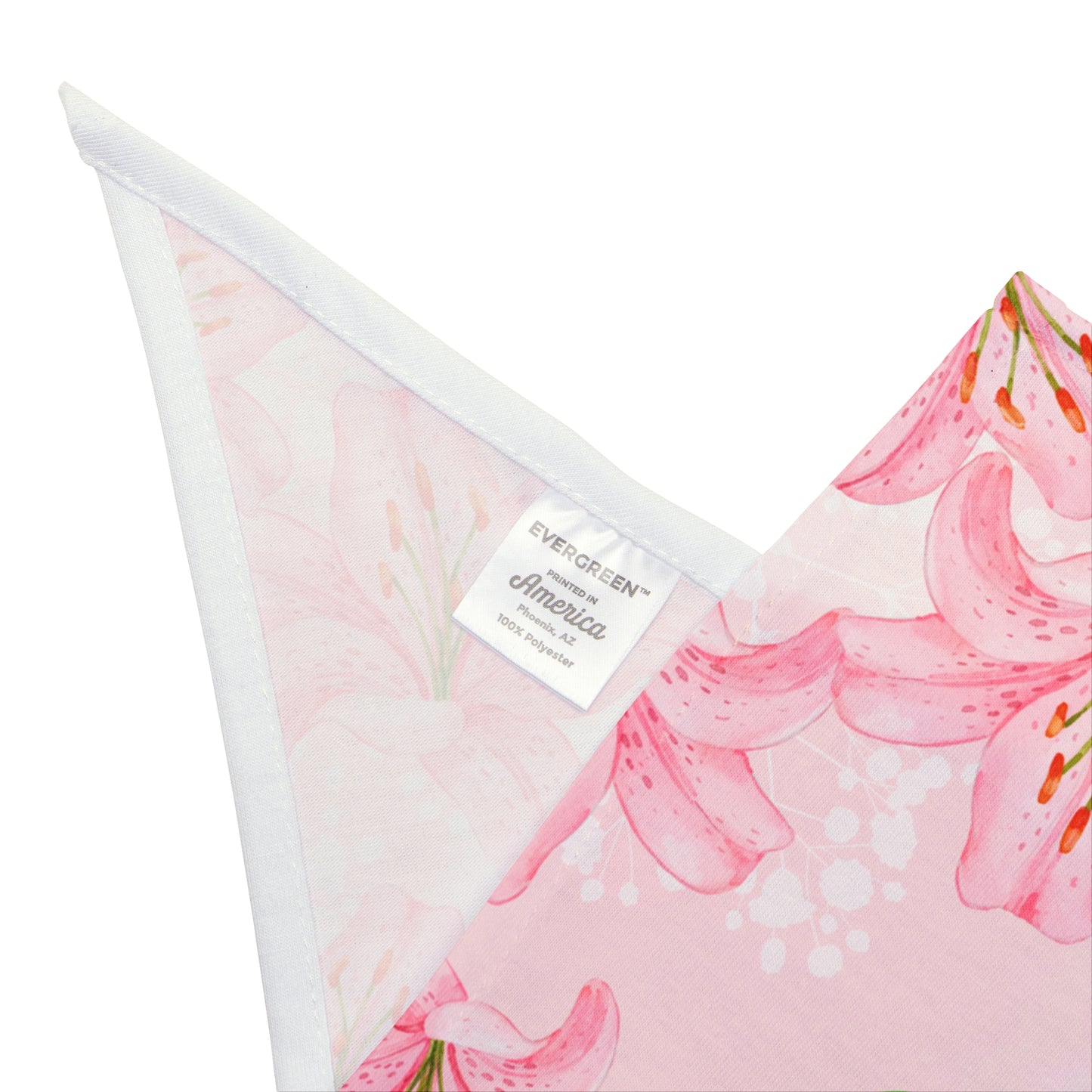 Pink Hibiscus "Flowergirl" Bridal Pet Bandana, Engagement Wedding Partywear for Cats Dogs, Pet Lover Gift For Bride, Groom, CatLady Dog Mom