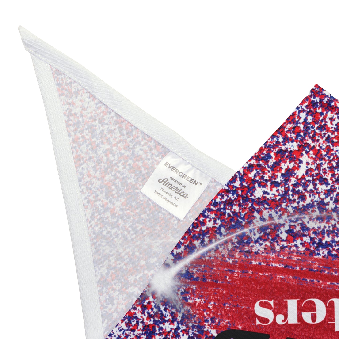 Pro-Democracy Pet Bandana With DEI MATTERS Slogan Celebrates Diversity For People And Pets Patriotic Blue Star-Spangled Design Dog Mom Gift