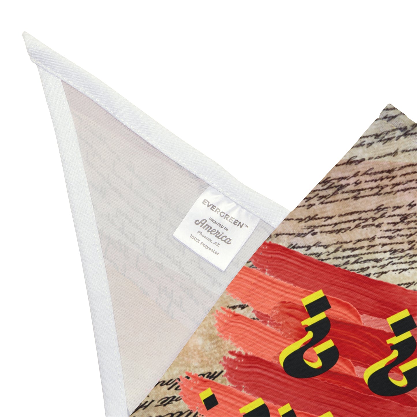 Political Pet Bandana With Constitution And "WTF" Slogan, Makes Strong Pro-Democracy Statement, Perfect For Peaceful Protests Anti-Fascism Events